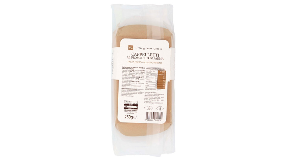 Cappelletti al prosciutto di parma il Viaggiator Goloso