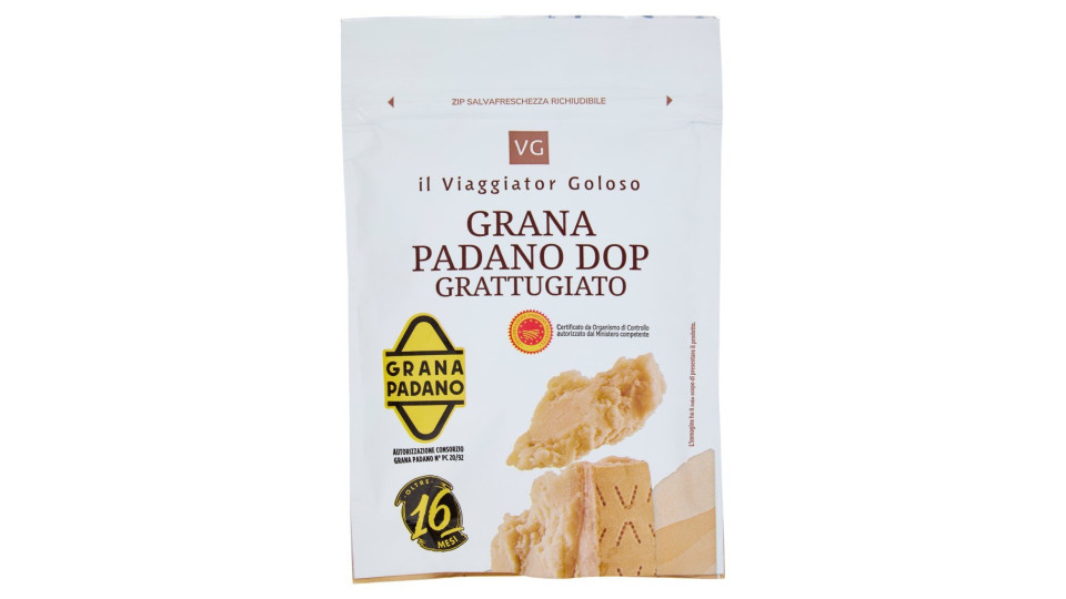 Grana Padano Grattugiato DOP il Viaggiator Goloso