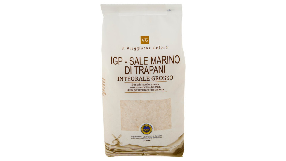 SALE MARINO INTEGRALE GROSSO di Trapani IGP il Viaggiator Goloso