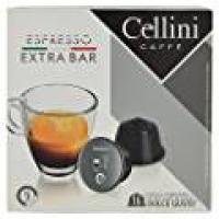16 CAPSULE CAFFE' ESPRESSO EXTRA BAR Compatibili Sistema Nescafé Dolce Gusto