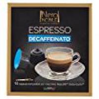 16 CAPSULE CAFFE' ESPRESSO DECAFFEINATO Compatibili Sistema Nescafé Dolce Gusto Nero Nobile