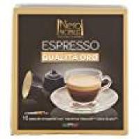 16 CAPSULE ESPRESSO QUALITA' ORO Compatibili Sistema Nescafé Dolce Gusto Nero Nobile