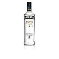 Smirnoff Black 8505042 Vodka, Cl 70