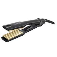 Gama Italy Professional P21.FRISE Piastre per Capelli, Trafile Rivestite in Ceramica Stile Frisé, Nero