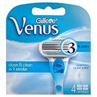 Gillette Venus Classic Close & Clean Testine di Ricambio per Rasoio Donna