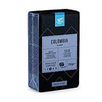 Marca Amazon - Happy Belly Caffè tostato macinato"COLOMBIA" (4 x 250g)