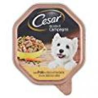 Cesar Ricetta Campagna Pollo e Verdurine per cani