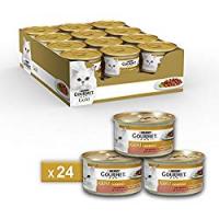 Gourmet Gold Casserole per il Gatto, con Anatra e Tacchino in Salsa, 85 g - Confezione da