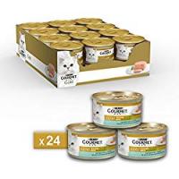 Gourmet Gold Mousse per il Gatto, con Merluzzo e Delicate Carote, 85 g - Confezione da