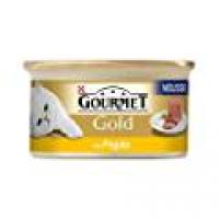 Gourmet Gold Mousse per il Gatto, con Fegato, 85 g - Confezione da