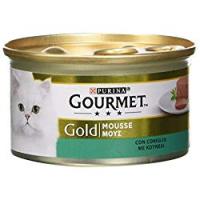Gourmet Gold Mousse per il Gatto, con Coniglio, 85 g - Confezione da