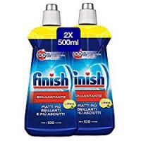 Finish Brillantante Additivo Lavastoviglie, Limone