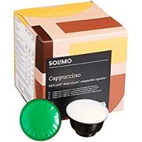 Marchio Amazon- Solimo Capsule Cappuccino. compatibili Dolce Gusto - caffè certificato UTZ-