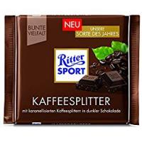 Ritter Sport TAVOLETTA DI CIOCCOLATO FONDENTE con Caffè Arabica