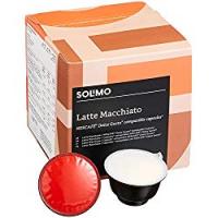 Marchio Amazon- Solimo Capsule Latte Macchiato, compatibili Dolce Gusto - caffè certificato UTZ-