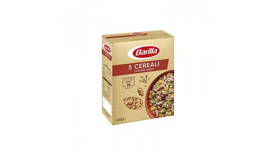 Barilla Mix 5 Cereali - 6 confezioni da 400 gr [2400 gr]