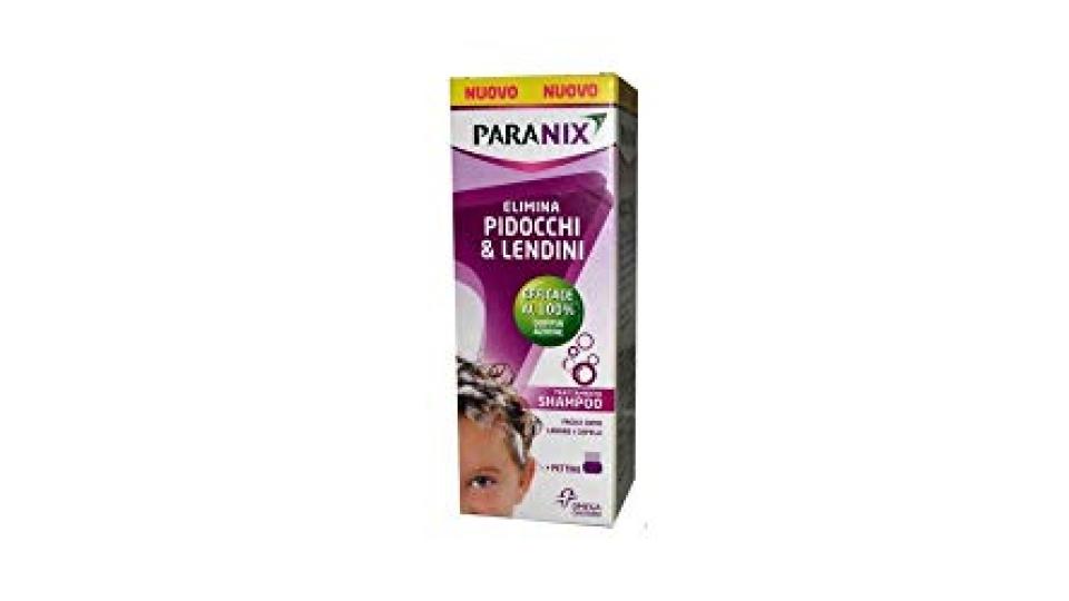 Paranix Trattamento Shampoo, Pettine