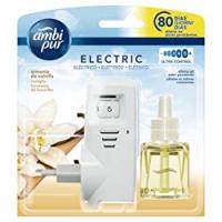 Ambi Pur Vaniglia Deodorante per Ambienti con Diffusore Elettrico, Starter Kit - 21.5 ml