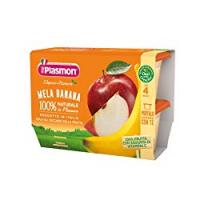 2 OMOGENEIZZATI BANANA & MELA PLASMON 2x104g