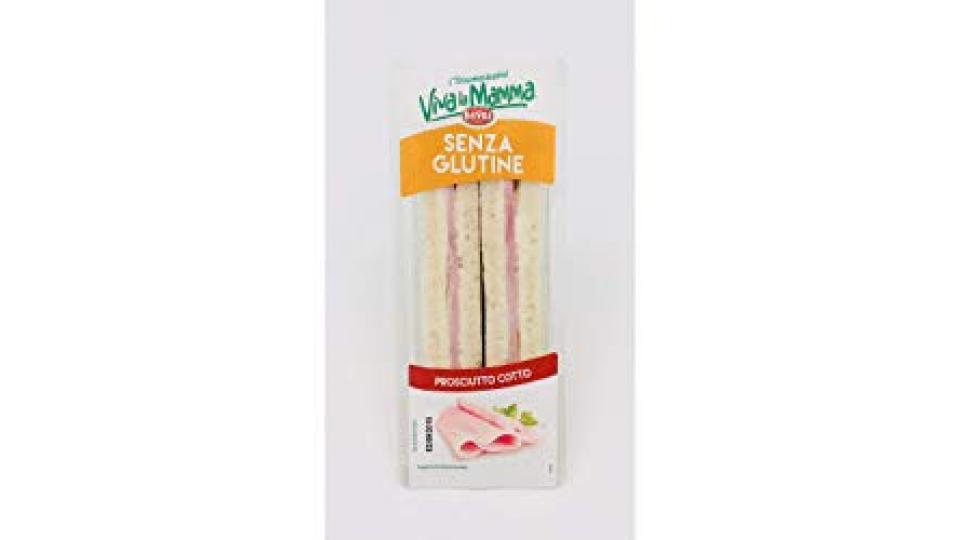 2 TRAMEZZINI AL PROSCIUTTO COTTO GLUTEN FREE Viva la Mamma F.lli Beretta