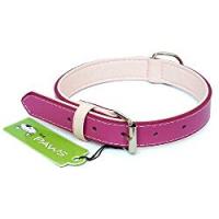 Collare colorato in cuoio, marca The Paws