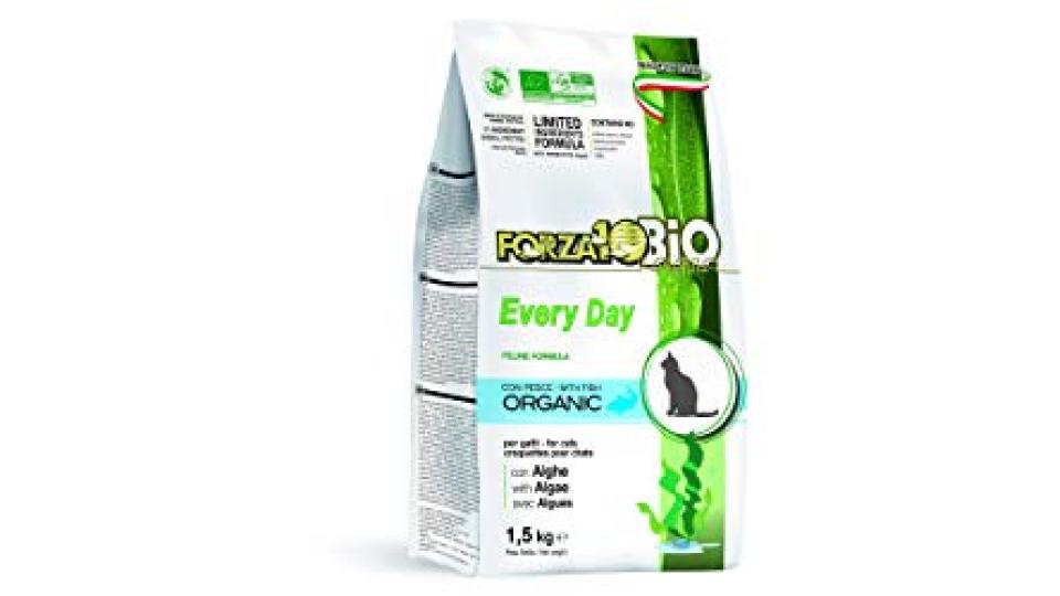 Forza 10 - Everyday Pesce E Alghe Bio 1,5 Kg. - Cat