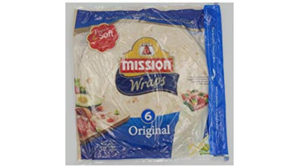 6 TORTILLAS WRAPS ORIGINAL