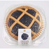 CROSTATA CON PREPARAZIONE DI MORE il Viaggiator Goloso