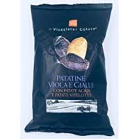 PATATINE VIOLA E GIALLE con Patate Agria e Patate Vitelotte il Viaggiator Goloso