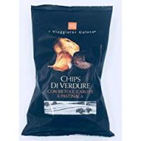 CHIPS DI VERDURE con Bietole, Carote e Pastinaca il Viaggiator Goloso