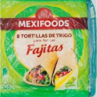 8 TORTILLAS FAJITAS