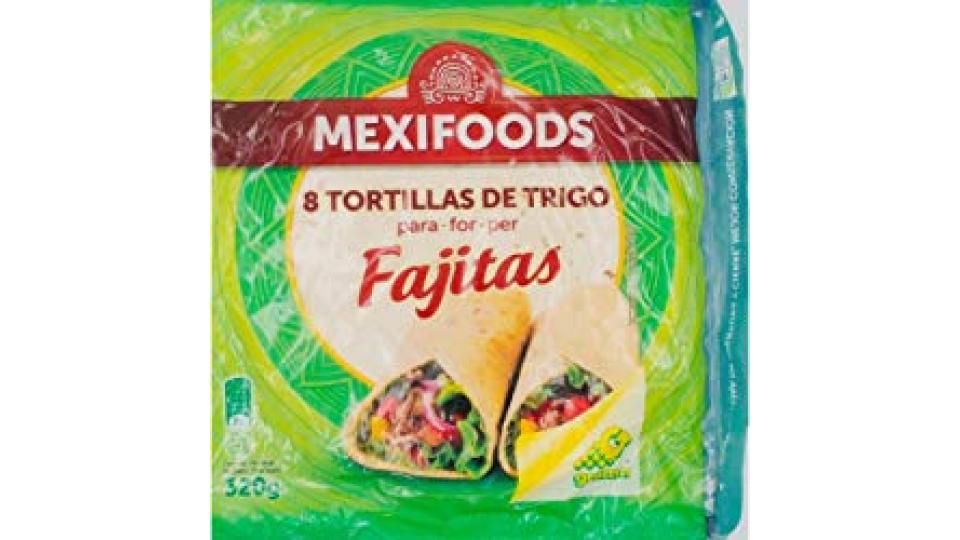 8 TORTILLAS FAJITAS