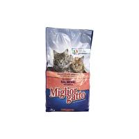Migliorgatto - Croccantini Con Salmone, Arricchiti Con Omega 3 E 6 - 3 pezzi da 2 kg [6 kg]