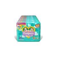 Pampers Baby Dry Pannolini Mini, Taglia 2 (3-6 kg) - 6 confezioni da 31 [186 Pannolini]