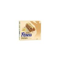 Nestlé Fitness Delice Barretta Cereali al Cioccolato Bianco - 135 gr [6 barrette]