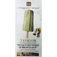 2 STECCHI GELATO ARTIGIANALI AL PISTACCHIO il Viaggiator Goloso