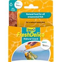 Tetra Fresh Delica Krill cibo per pesci, gel naturale per tutti i pesci ornamentali, 16 x