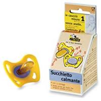 Succhiotto calmante Mollis in caucciù senza anello da 0 a