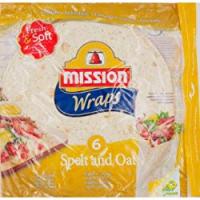6 TORTILLAS WRAP SPELT