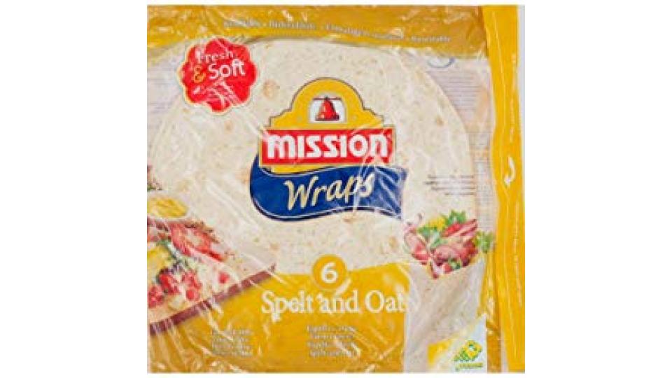 6 TORTILLAS WRAP SPELT