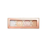 L'Oréal Paris La Vie en Glow Palette Illuminanti Viso, Texture Leggera, Facile da Applicare e da Stendere, 02 Eclat Doré