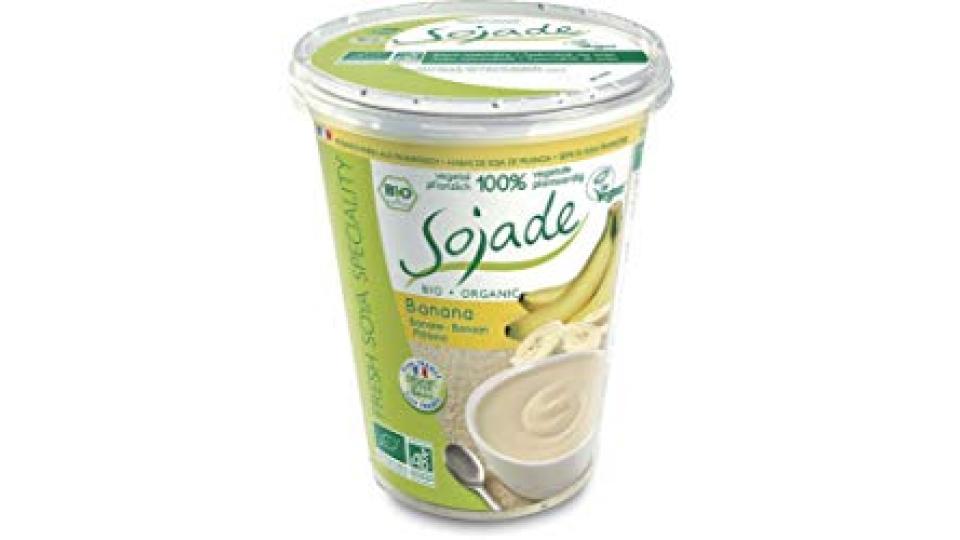 Dessert di soia alla banana Sojade