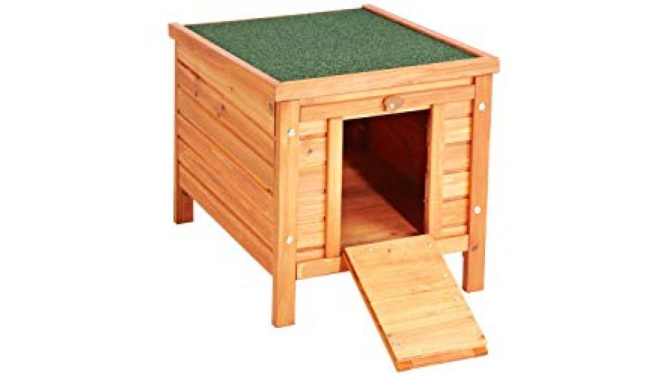 Vivapet gatto/cagnolino/coniglio/porcellino in legno nascondere House – 50 x 42 x 43 cm