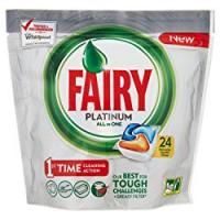 Fairy Platinum Caps per Lavastoviglie, Arancia - 418.8 g