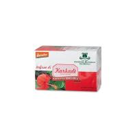 Infuso biologico di ibisco karkadé Giardino Botanico dei Berici