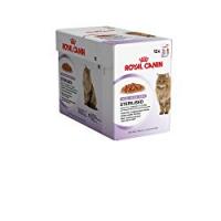 Royal Canin Sterilised, Cibo Umido per Gatti Adulti Sterilizzati, Paquete di