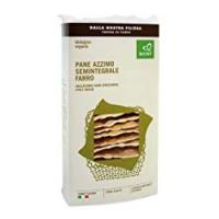 Pane azzimo semintegrale di farro senza sale