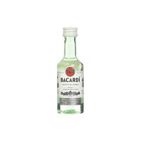 Bacardi Rum Carta Blanca Minion - 5 cl [Confezione da 12]