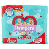 Pampers Baby Dry Mutandino Midi - Taglia 3 (3-11Kg)
