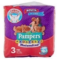 Pampers Progressi Mutandino Midi Taglia 3 (3-11Kg)